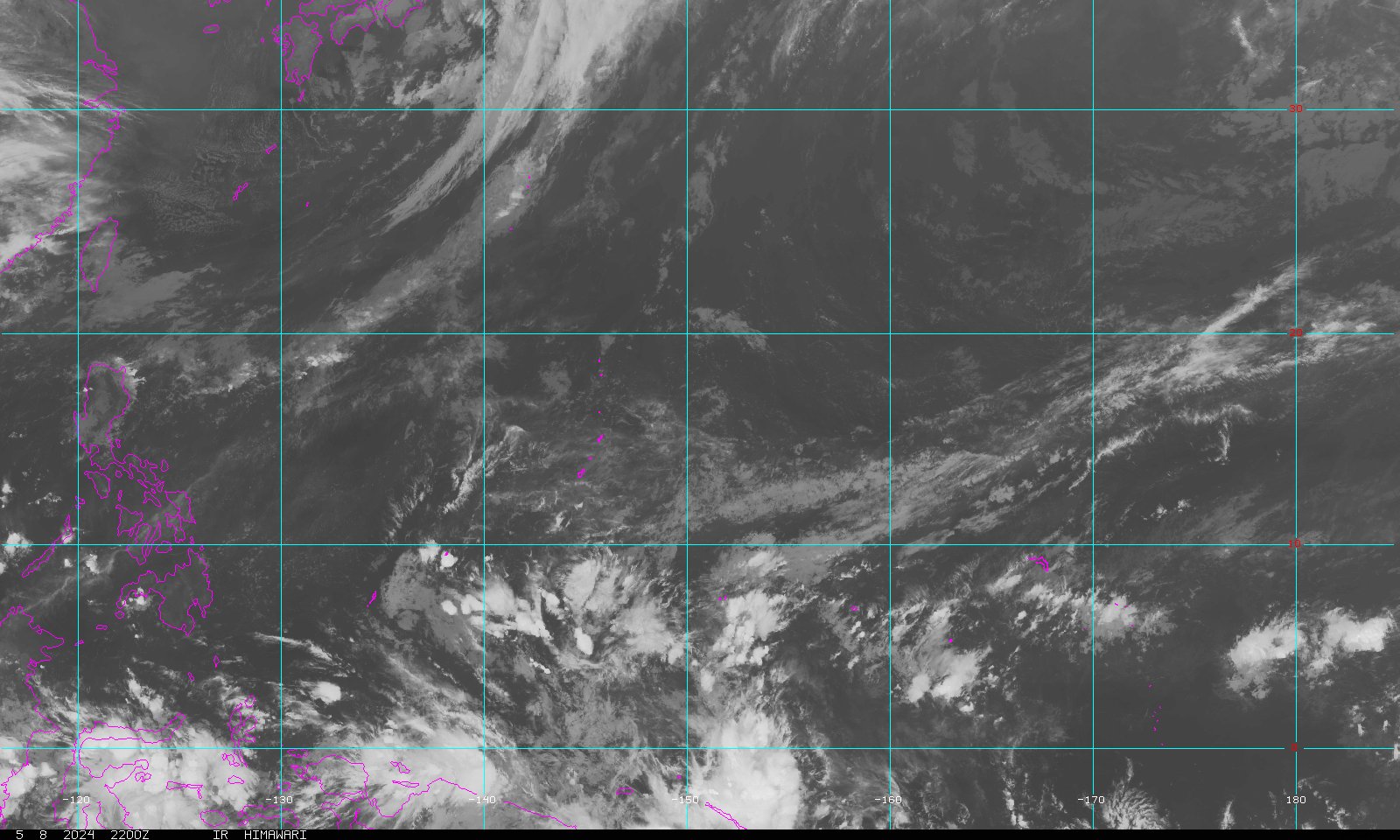 Guam infrared image