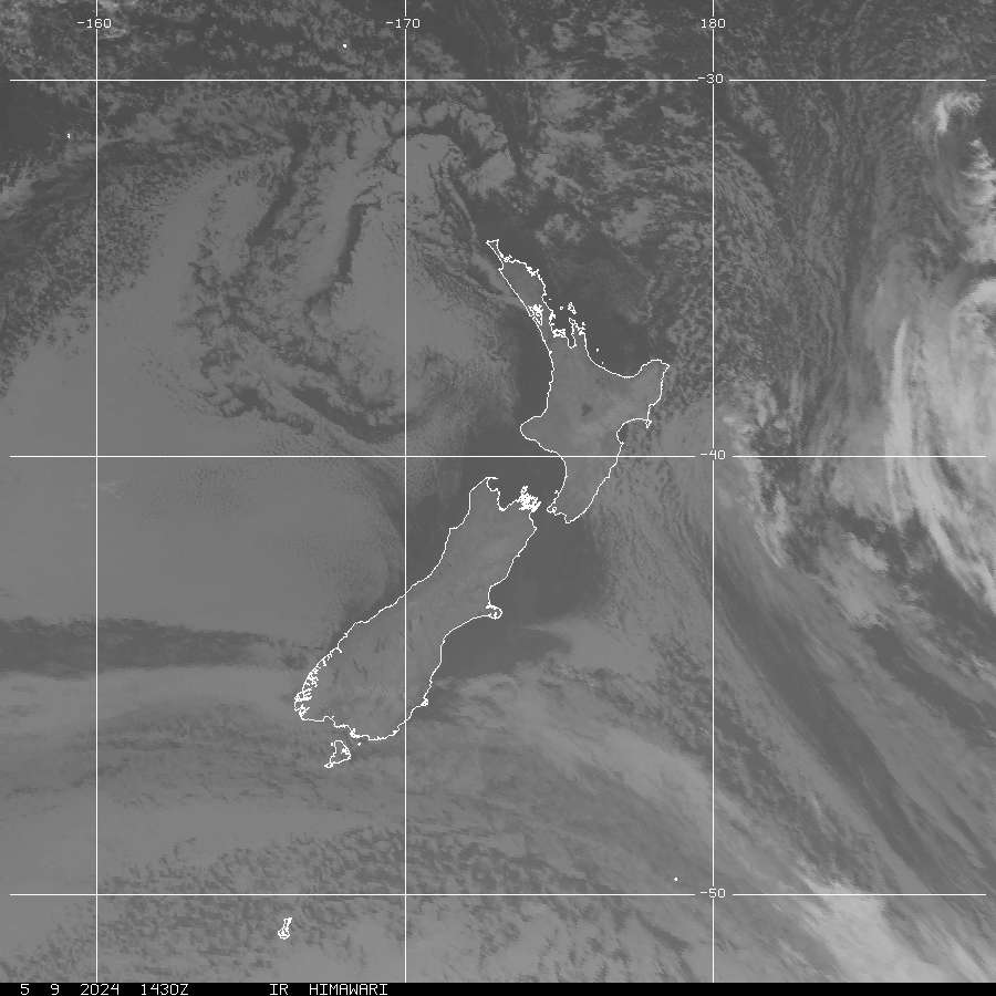 NZ Visible Himiwari-8 Satellite image