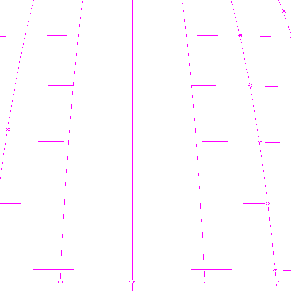 Latitude / Longitude grid