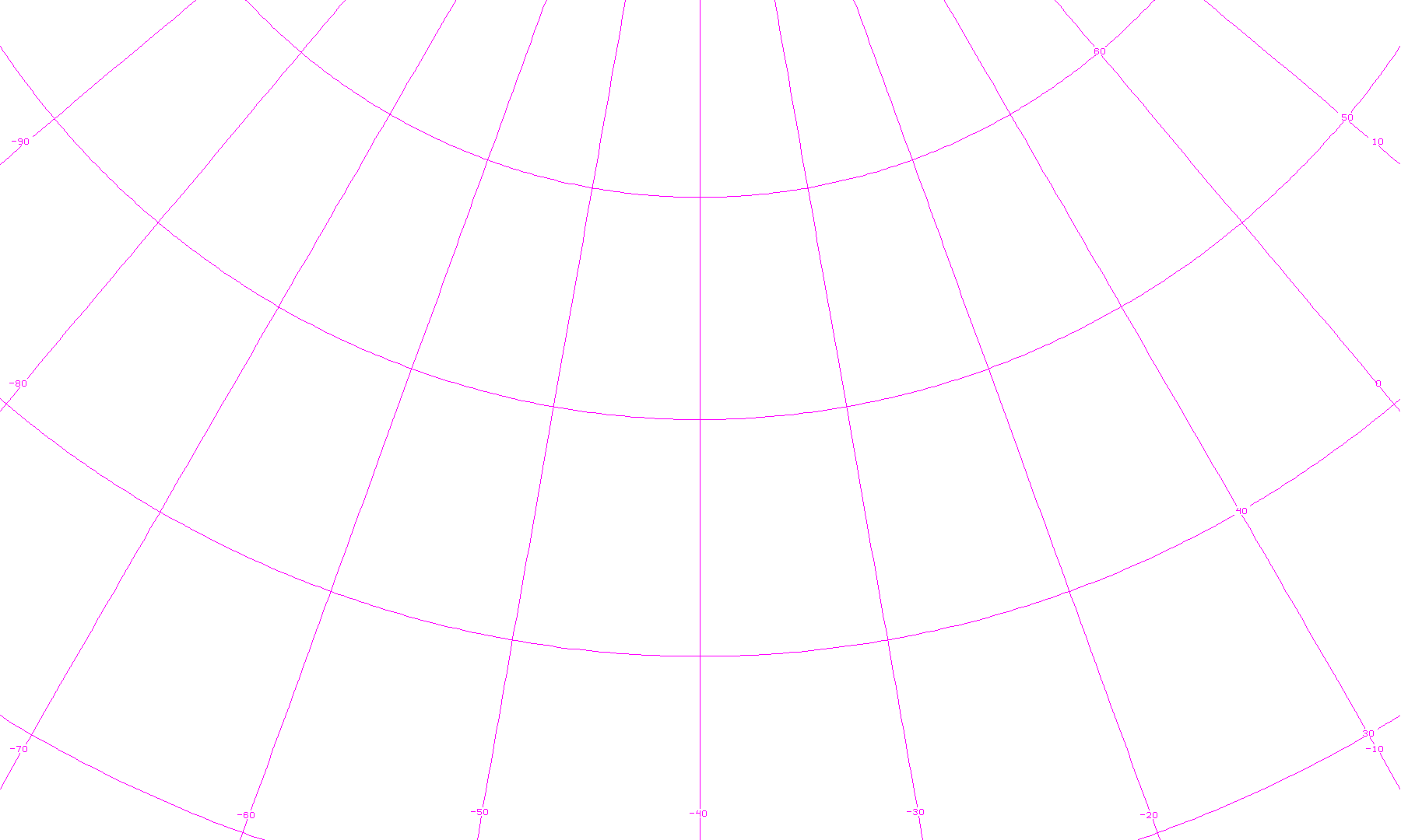 Latitude / Longitude grid